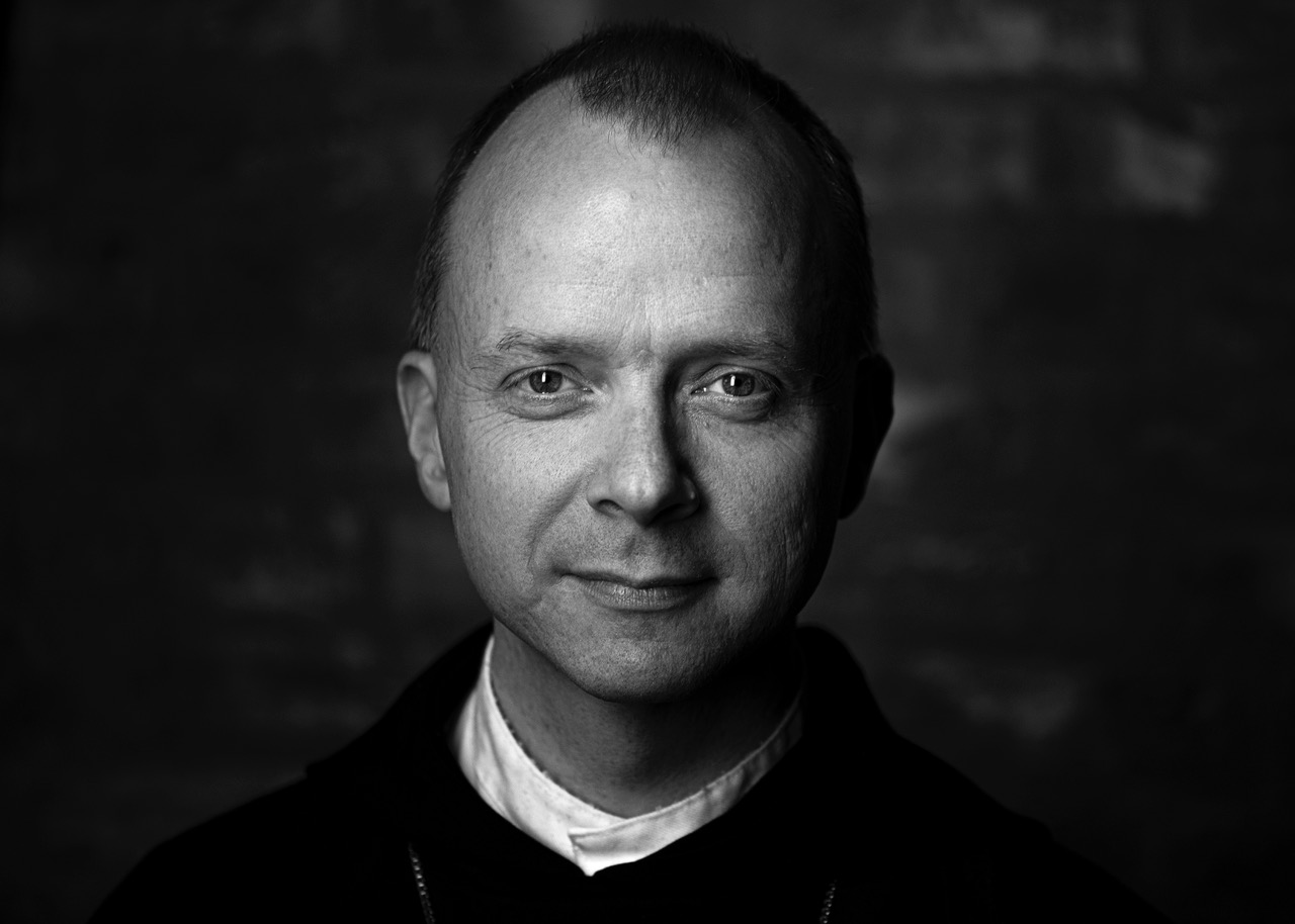 Portrettbilde av biskop Erik Varden